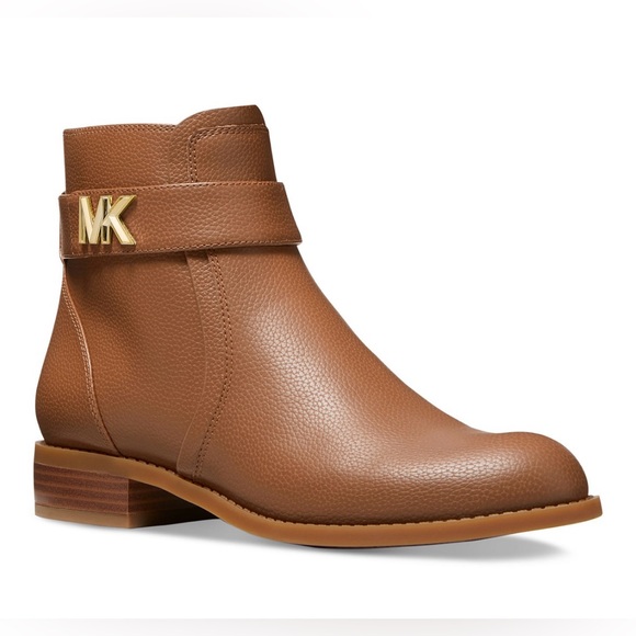 Michael Kors Women's Jilly Flat Booties (8M; Luggage) - Picture 1 of 10